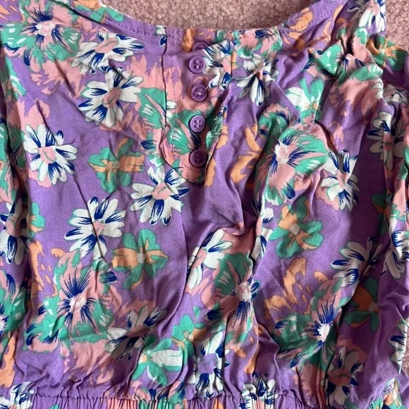 CHARLOTTE RUSSE Floral Romper Size S - Picture 2 of 4